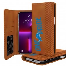 Detroit Lions Keyscaper Brown iPhone Folio Case