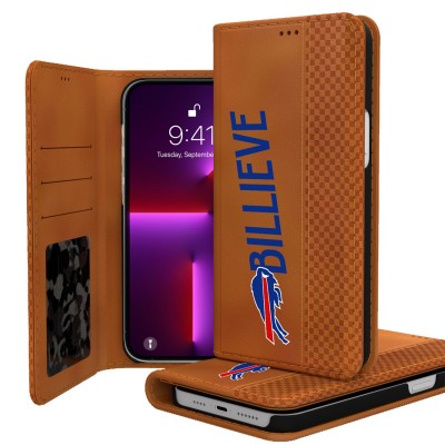 Buffalo Bills Keyscaper Brown iPhone Folio Case