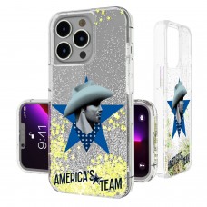 Dallas Cowboys Keyscaper iPhone Glitter Case