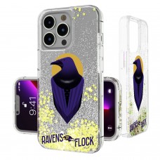 Baltimore Ravens Keyscaper iPhone Glitter Case