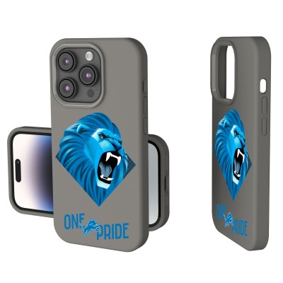 Detroit Lions Keyscaper Gray 2024 Illustrated Limited Edition Soft Touch iPhone Case