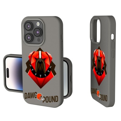 Cleveland Browns Keyscaper Gray 2024 Illustrated Limited Edition Soft Touch iPhone Case