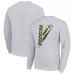 Кофта Green Bay Packers Starter Heather Gray Color Scratch Team Graphic Fleece