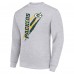 Кофта Green Bay Packers Starter Heather Gray Color Scratch Team Graphic Fleece