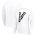 Кофта Las Vegas Raiders Starter Color Scratch Team Graphic Fleece - White