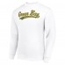 Кофта Green Bay Packers Starter White Tailsweep Team Graphic Tri-Blend Fleece