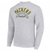Кофта Green Bay Packers Starter Half Ball Team Graphic Tri-Blend Fleece - Heather Gray