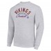 Кофта Minnesota Vikings Starter Half Ball Team Graphic Tri-Blend Fleece - Heather Gray