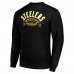 Кофта Pittsburgh Steelers Starter Black Half Ball Team Graphic Tri-Blend Fleece