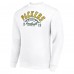 Кофта Green Bay Packers Starter White Half Ball Team Graphic Tri-Blend Fleece