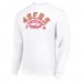 Кофта San Francisco 49ers Starter Half Ball Team Graphic Tri-Blend Fleece - White