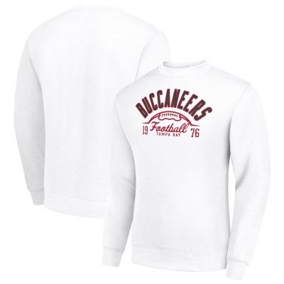 Кофта Tampa Bay Buccaneers Starter Half Ball Team Graphic Tri-Blend Fleece - White