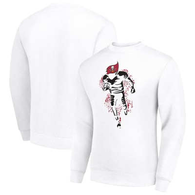 Кофта Tampa Bay Buccaneers Starter Logoface Team Graphic Tri-Blend Fleece - White