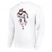 Кофта Tampa Bay Buccaneers Starter Logoface Team Graphic Tri-Blend Fleece - White