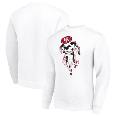Кофта San Francisco 49ers Starter Logoface Team Graphic Tri-Blend Fleece - White
