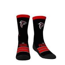 Детские носки Atlanta Falcons Rock Em Gametime Stripe Crew Детские носки Atlanta Falcons Rock Em Gametime Stripe Crew
