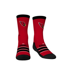 Детские носки Arizona Cardinals Rock Em Gametime Stripe Crew