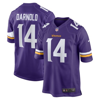 Игровая джерси Sam Darnold Minnesota Vikings Nike Team Game -  Purple