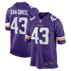 Игровая джерси Andrew Van Ginkel Minnesota Vikings Nike Team Game -  Purple