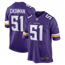 Игровая джерси Blake Cashman Minnesota Vikings Nike Team Game -  Purple