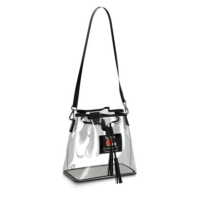 Cleveland Browns WEAR by Erin Andrews Clear Stadium Bucket Purse