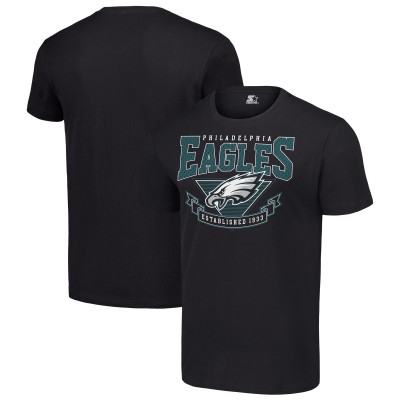Футболка Philadelphia Eagles Starter 80s Inspired Team Logo - Black