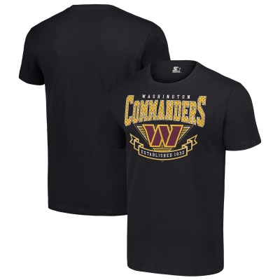 Футболка Washington Commanders Starter 80s Inspired Team Logo - Black