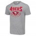 Футболка San Francisco 49ers Starter 80s Inspired Team Logo - Heather Gray