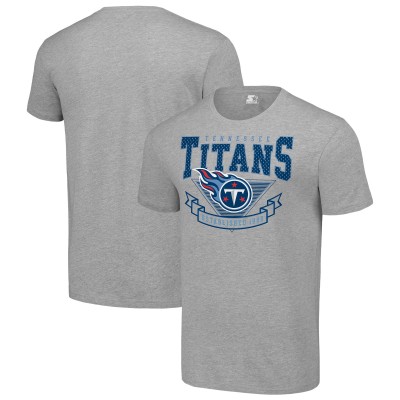 Футболка Tennessee Titans Starter 80s Inspired Team Logo - Heather Gray