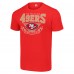 Футболка San Francisco 49ers Starter 80s Inspired Team Logo - Scarlet