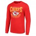 Футболка с длинным рукавом Kansas City Chiefs Starter 80s Inspired Team Logo - Red