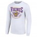 Футболка с длинным рукавом Minnesota Vikings Starter 80s Inspired Team Logo - White