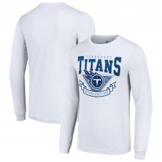 Футболка с длинным рукавом Tennessee Titans Starter 80s Inspired Team Logo - White