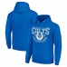 Indianapolis Colts Starter Royal ‘80s Inspired Pullover Hoodie