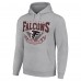 Толстовка Atlanta Falcons Starter Heather Gray ‘80s Inspired