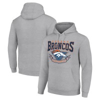 Толстовка Denver Broncos Starter Heather Gray ‘80s Inspired