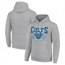 Indianapolis Colts Starter Heather Gray ‘80s Inspired Pullover Hoodie
