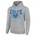 Indianapolis Colts Starter Heather Gray ‘80s Inspired Pullover Hoodie