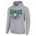 Толстовка Philadelphia Eagles Starter ‘80s Inspired - Heather Gray