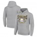 Pittsburgh Steelers Starter Heather Gray ‘80s Inspired Pullover Hoodie