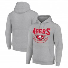 Толстовка San Francisco 49ers Starter ‘80s Inspired - Heather Gray