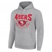 Толстовка San Francisco 49ers Starter ‘80s Inspired - Heather Gray