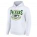 Толстовка Green Bay Packers Starter White ‘80s Inspired