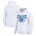 Indianapolis Colts Starter White ‘80s Inspired Pullover Hoodie
