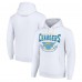 Los Angeles Chargers Starter White ‘80s Inspired Pullover Hoodie