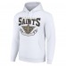 Толстовка New Orleans Saints Starter White ‘80s Inspired