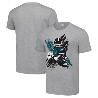 Футболка Philadelphia Eagles Starter Player X Logo Graphic - Heather Gray