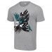 Футболка Philadelphia Eagles Starter Player X Logo Graphic - Heather Gray