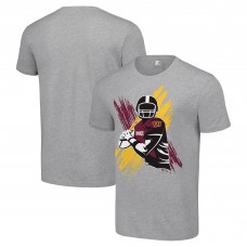 Футболка Washington Commanders Starter Player X Logo Graphic - Heather Gray