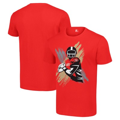 Футболка San Francisco 49ers Starter Player X Logo Graphic - Scarlet